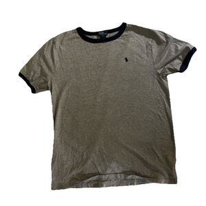 Polo RALPH LAUREN Gray Blue Short Sleeved T-Shirt XL (18-20)
